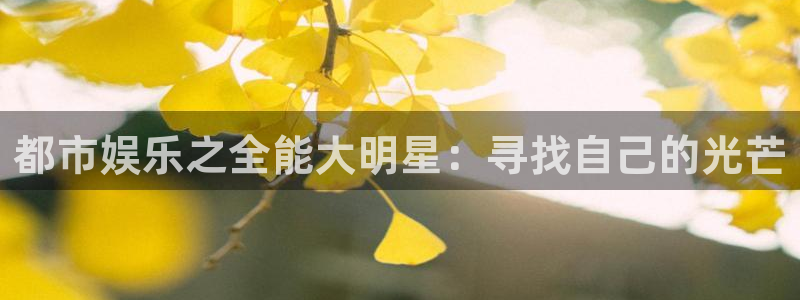 琳琅娱乐注册：都市娱乐之全能大明星：寻找自己的光芒